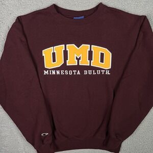 UMD Minnesota Duluth Crewneck UMD Bulldogs Sweater College Sweatshirt Champion